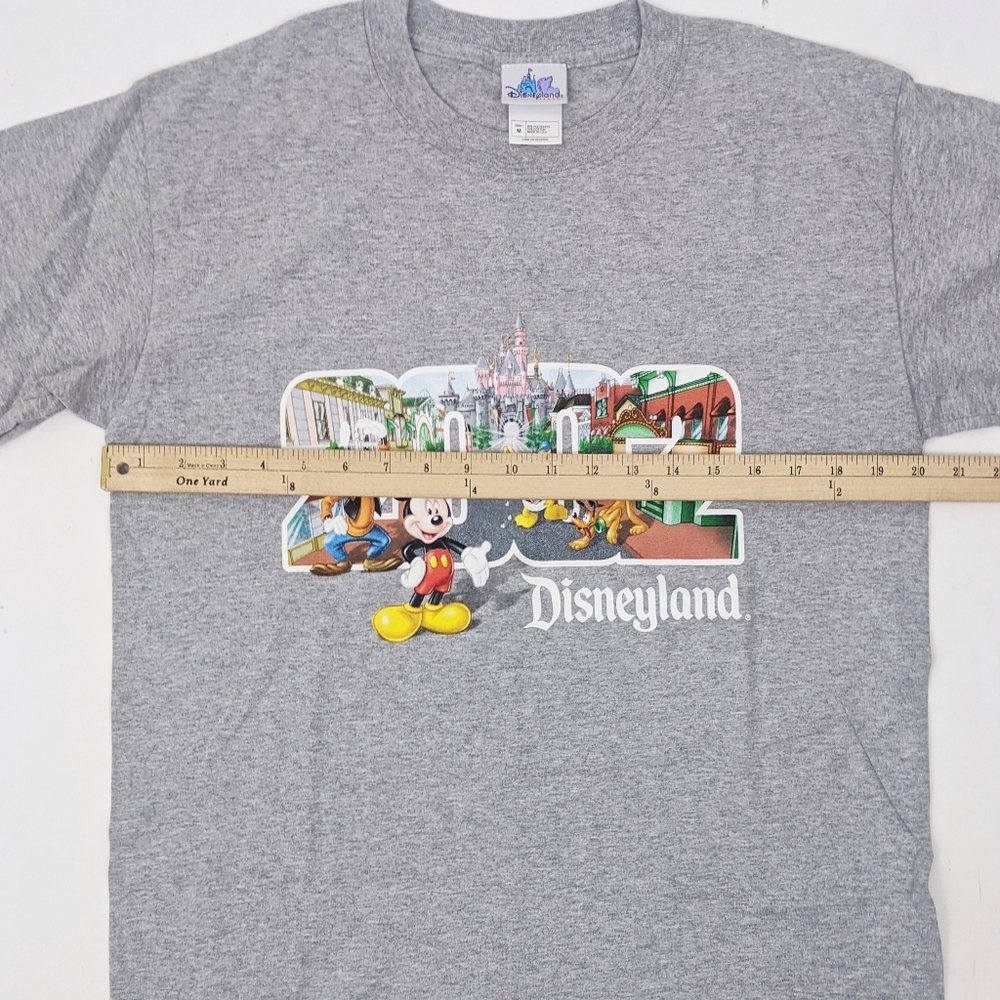 Vintage Y2K Disneyland Mickey Goofy Tee Shirt M - Picture 4 of 8